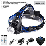 LED headlamp fishing Zoomable Waterproof-UlGadget