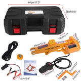 Electric Lifting Jack Car Automatic Garage Emergency Equipment Tools Controller Handle Clamps With Box-UlGadget