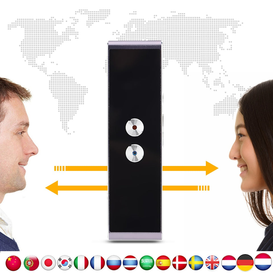 Portable Translator Two-Way Real Time Multi-Language Translation Photo Translator For Learning Travelling Business-UlGadget