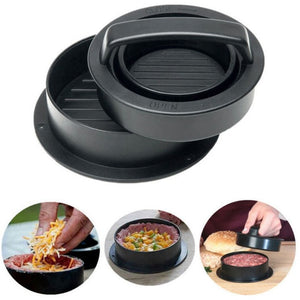 Non-Stick Chef BURGER PRESS Maker Mould Meat Beef Essential Kitchen & Grilling Accessories-UlGadget