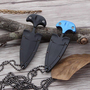 Multifunctional Mini Hanging Necklace Knife Protable Outdoor Camping Knife Rescue Survival Tool-UlGadget