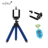 MINI PHONE TRIPOD for iPhone & Android Includes Bluetooth Remote Shutter-UlGadget