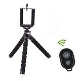 MINI PHONE TRIPOD for iPhone & Android Includes Bluetooth Remote Shutter-UlGadget