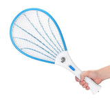 Rechargeable Electric Mosquito Swatter with LED Light Insect Pest Bug Fly Zapper Hand Racket Killer-UlGadget