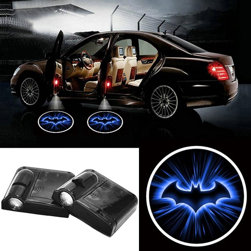 Universal Wireless Car Projection LED Door Shadow Light Welcome No Drilling Required-UlGadget