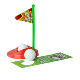 Sports and Entertainment Potty Putter Toilet Putting Mat Golf Game for Bathroom-UlGadget