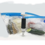 Vacuum Sealer Bags With Pump For Food Storage Reusable Kitchen Organizer-UlGadget