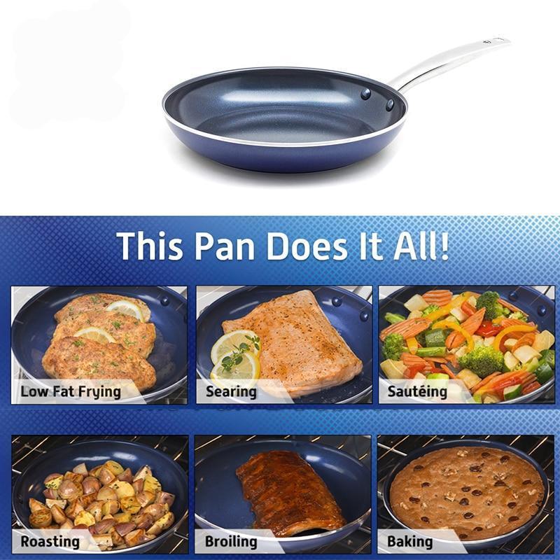 Blue Diamond Non-Stick Pan-UlGadget