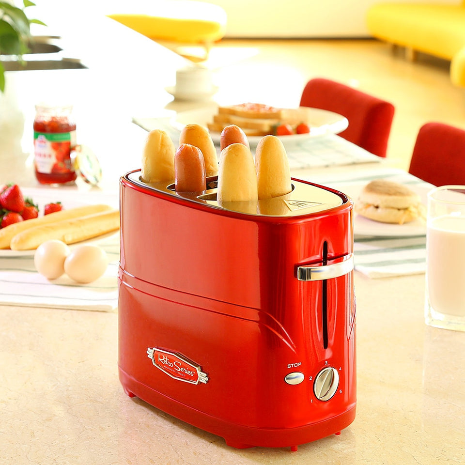 Removable Pop-up Adjustable cooking time Simple to clean Breakfast Bread Hot Dog Toaster-UlGadget