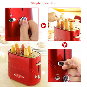 Removable Pop-up Adjustable cooking time Simple to clean Breakfast Bread Hot Dog Toaster-UlGadget