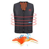 USB Rechargeable Heat Vest Washable Size Adjustable For Outdoor Camping Hiking Golf-UlGadget