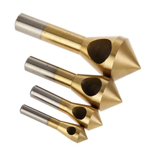 Home and Garden, Appliance 4pcs/set Countersink Deburring Drill Bit-UlGadget