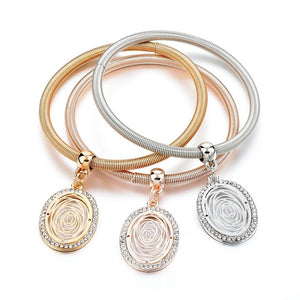 3pcs Multilayer Mix Color Gold, Rose-gold and Silver "Tree of life" Charm Pandora-UlGadget