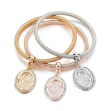 3pcs Multilayer Mix Color Gold, Rose-gold and Silver "Tree of life" Charm Pandora-UlGadget