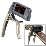 Sports and Entertainment Guitar Capo with Built-in Tuner-UlGadget