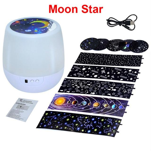 Mother and Kids LED Starry Sky Projector Light-UlGadget