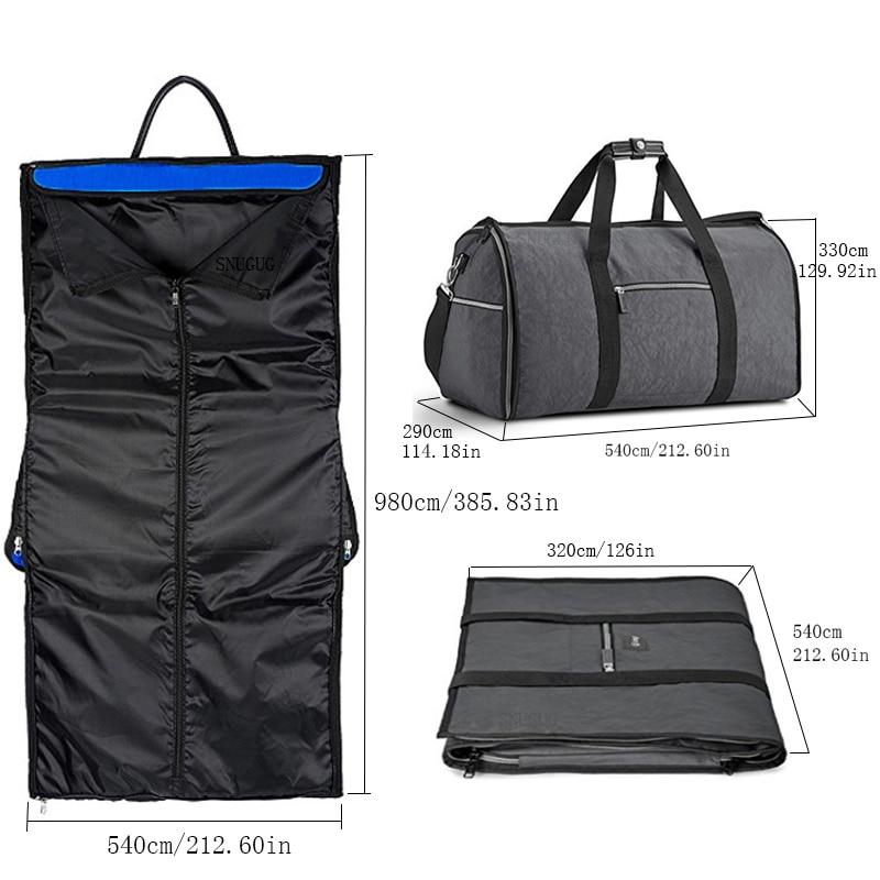 Luggage and Bags 2 in 1 Garment + Duffle Bag-UlGadget