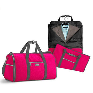 Luggage and Bags 2 in 1 Garment + Duffle Bag-UlGadget