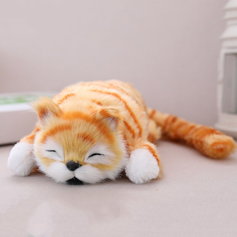 30cm Funny Electric Rolling Simulation Cat Plush Toy-UlGadget