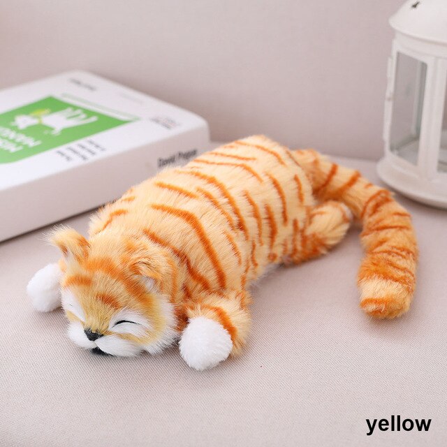 30cm Funny Electric Rolling Simulation Cat Plush Toy-UlGadget