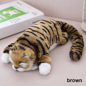 30cm Funny Electric Rolling Simulation Cat Plush Toy-UlGadget