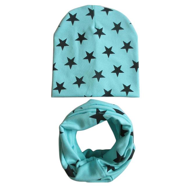 Printed Winter Hat and Scarf Set