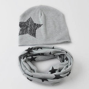 Printed Winter Hat and Scarf Set