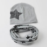 Printed Winter Hat and Scarf Set