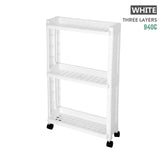 3/4 Layer Removable With Wheels Mobile Creative Kitchen Storage Shelf-UlGadget