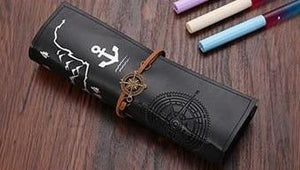 Office and School Supplies Treasure Map Pencil Case-UlGadget