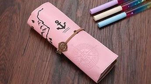 Office and School Supplies Treasure Map Pencil Case-UlGadget