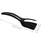 Multifunctional 2 in 1 Non-Stick Silicone Handle and Flip Spatula Cooking Kitchen Tool-UlGadget