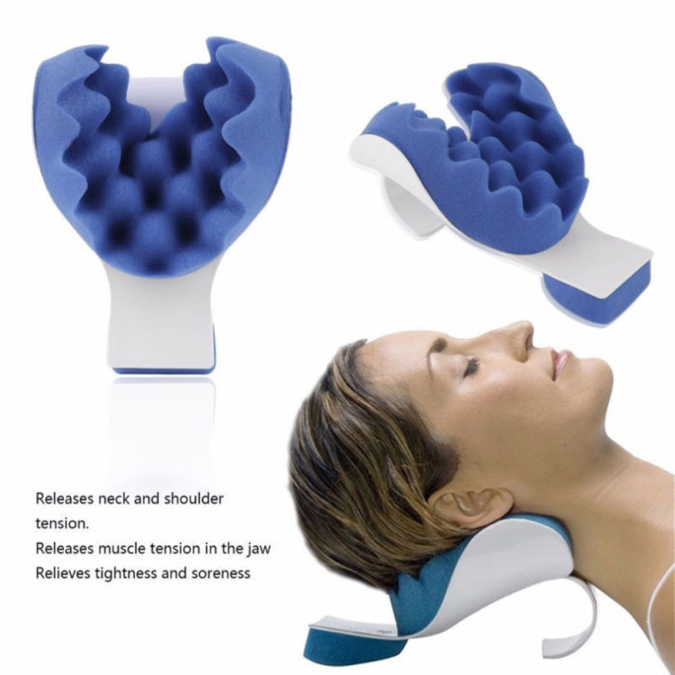 Pain Relief Balance Neck Pillow Muscle Relaxer Traction Device Travel Pillow-UlGadget