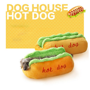 Hot Doggy Dog, Dog Bed Pet House Winter Soft Warm Nest Cat Small Dog Puppy Kennel-UlGadget