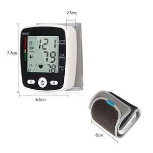 Voice Wrist Digital Blood Pressure Monitor