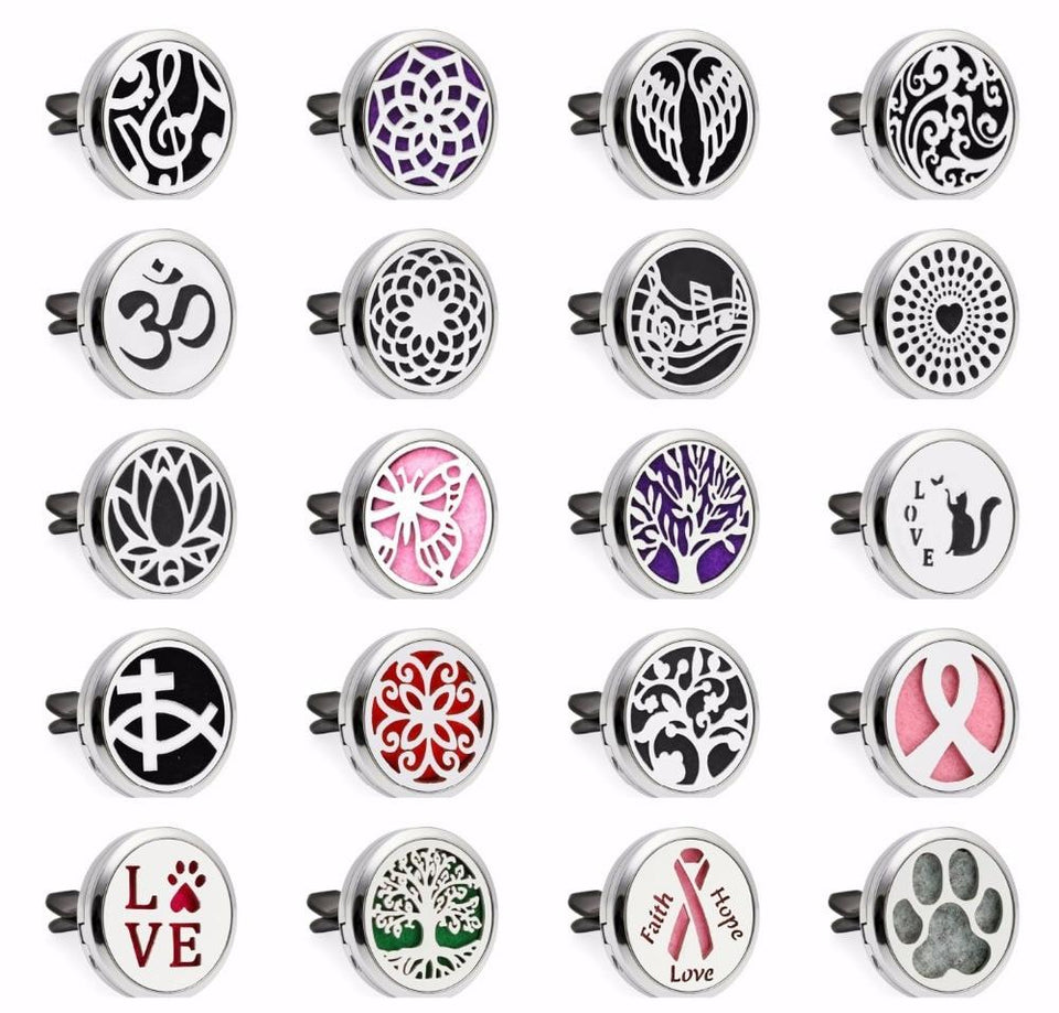 Aromatherapy Car Diffuser Locket-UlGadget