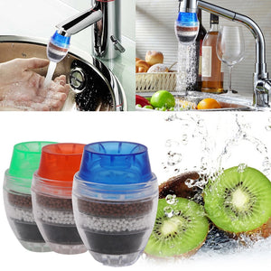 Home Household Kitchen Mini Faucet Tap Filter Water Clean Purifier - Fits Standard Faucets, Easy to Install-UlGadget