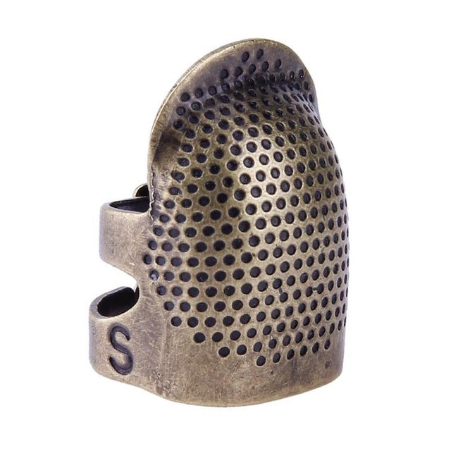 Retro Metal Handworking Sewing Thimble Finger Protector-UlGadget