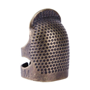 Retro Metal Handworking Sewing Thimble Finger Protector-UlGadget