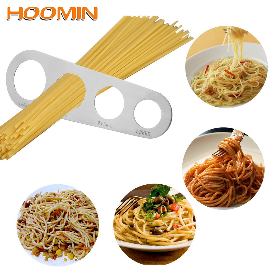 4 Holes Stainless Steel Pasta Noodle Measure Kitchen Accessories-UlGadget