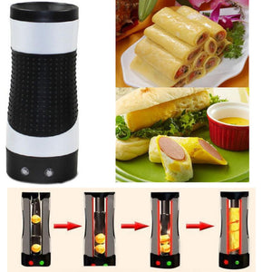 EU Plug 220V Electric Household Automatic Egg Roll Maker Cooking Tool-UlGadget