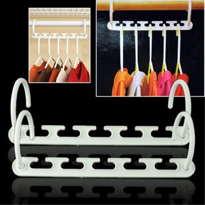 1/2/4/8PCS Useful Smart Organizer Magic Wonder Hanger Closet-UlGadget