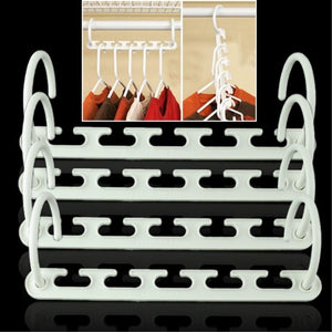 1/2/4/8PCS Useful Smart Organizer Magic Wonder Hanger Closet-UlGadget