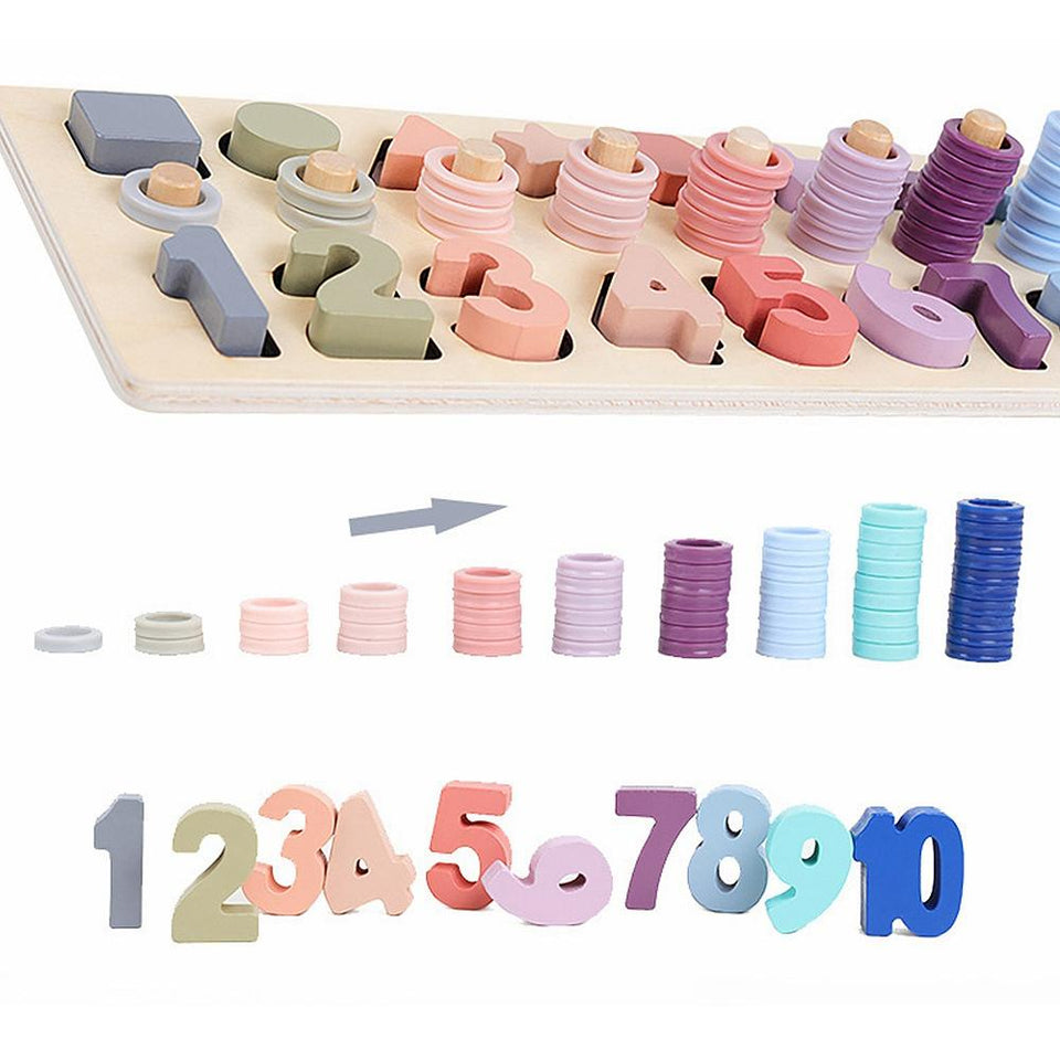 Mother and Kids Baby Board Educational Toy-UlGadget