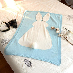 Mother and Kids Baby Sweet Cotton Bunny Blanket-UlGadget