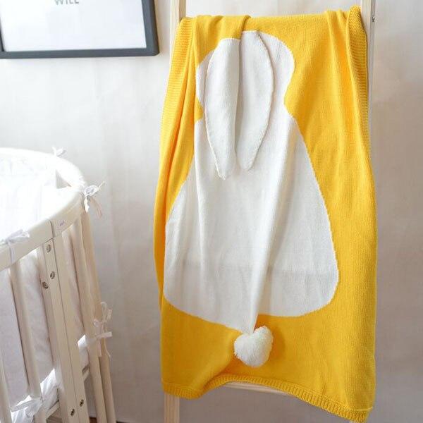 Mother and Kids Baby Sweet Cotton Bunny Blanket-UlGadget