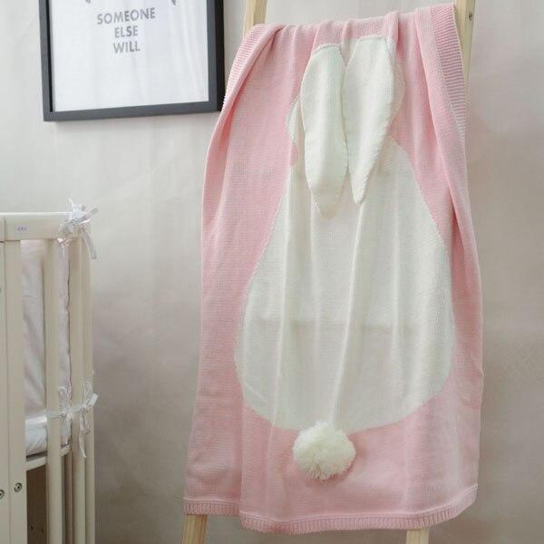 Mother and Kids Baby Sweet Cotton Bunny Blanket-UlGadget