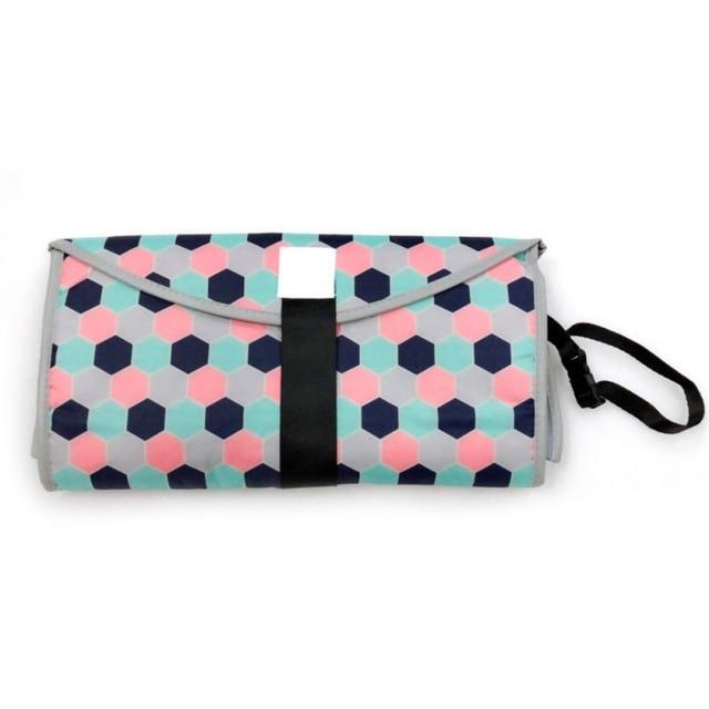 Mother and Kids Foldable Changing Pad and Diaper Bag-UlGadget