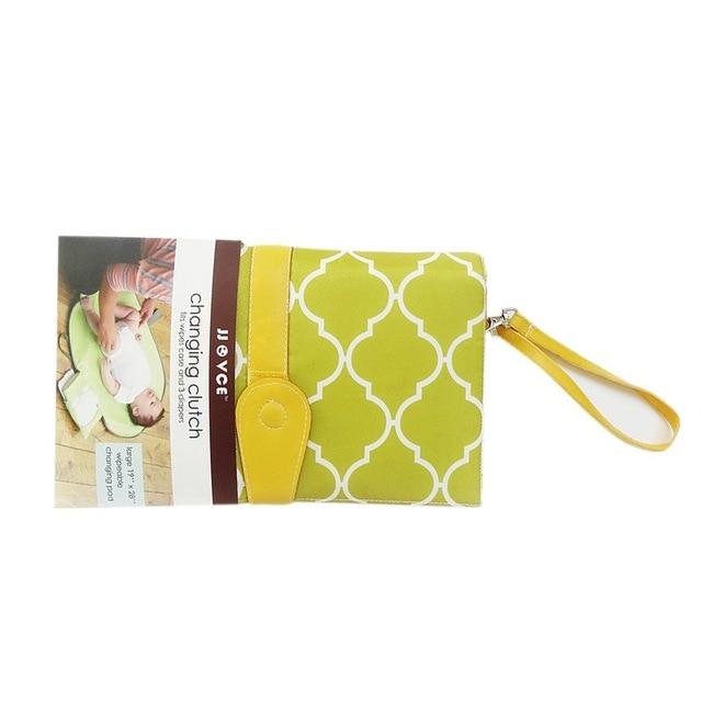 Mother and Kids Foldable Changing Pad and Diaper Bag-UlGadget