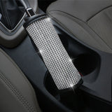 SWAROVSKI CRYSTAL STEERING WHEEL COVER PU LEATHER CAR ACCESSORIES-UlGadget